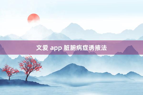 文爱 app 脏腑病症诱掖法