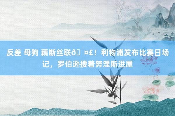 反差 母狗 藕断丝联🤣！利物浦发布比赛日场记，罗伯逊搂着努涅斯进屋