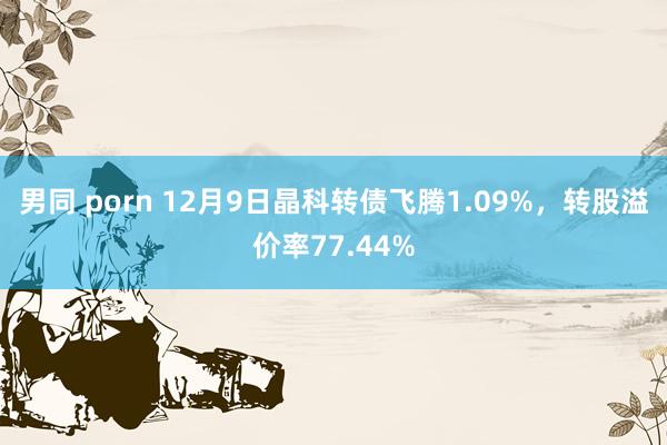 男同 porn 12月9日晶科转债飞腾1.09%，转股溢价率77.44%