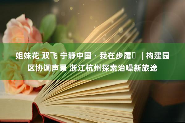 姐妹花 双飞 宁静中国 · 我在步履㊳ | 构建园区协调声景 浙江杭州探索治噪新旅途